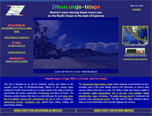 Tablet Screenshot of costa-grande.com